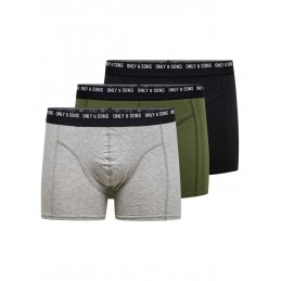 ONSNOLEN TRUNK 3 PACK JACK AND JONES HOMME