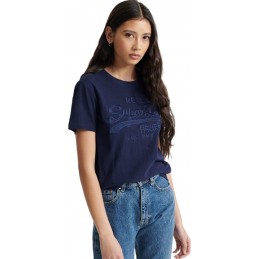 VL TONAL EMBROIDERY ENTRY TEE SUPERDRY Accueil