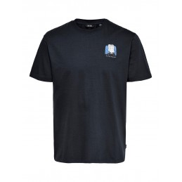 ONSMIKKEL LIFE REG SS MU TEE ONLY & SONS HOMME