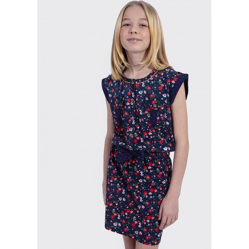 GIRL WOVEN DRESS KAPORAL Accueil